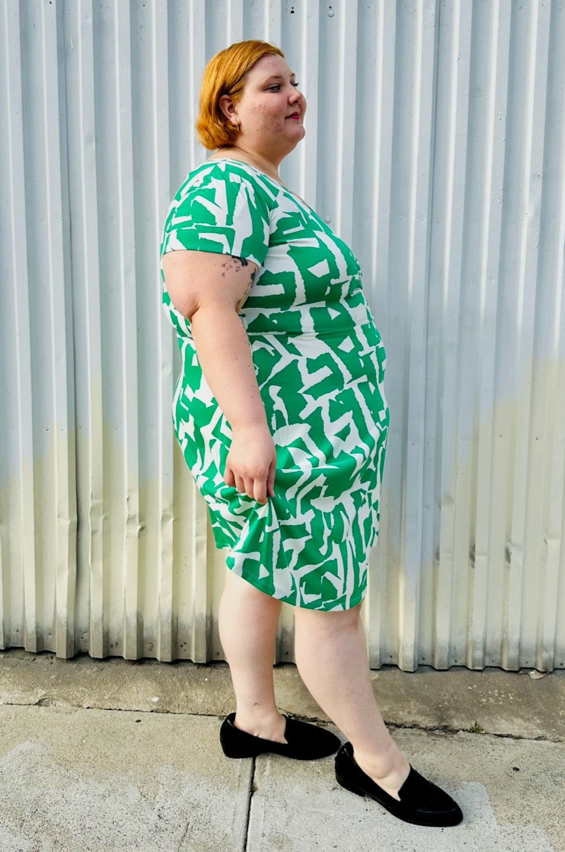 Green dress 2024 size 22