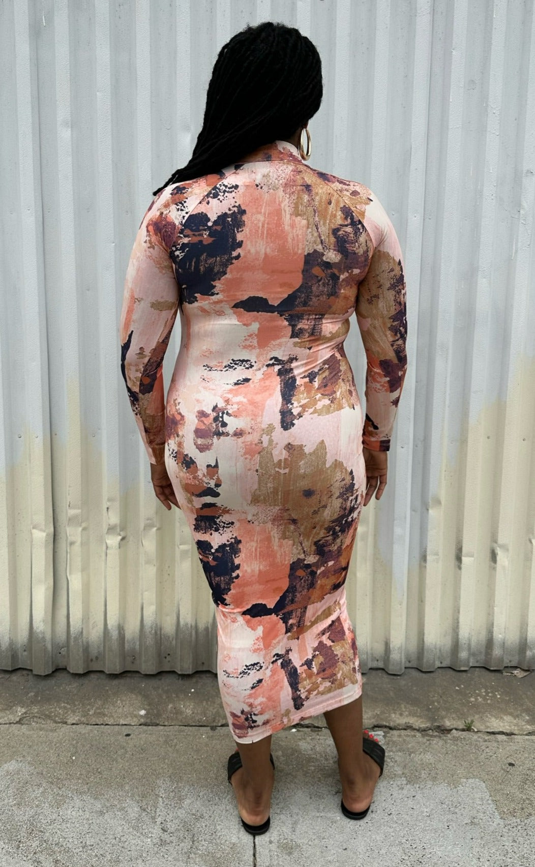 Nina Parker DOE Women's Trendy Plus Size Bodycon Cutout-Detail Dress, US 3X