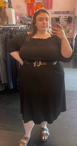 Black Beauty Plus size Dress - LotusLane